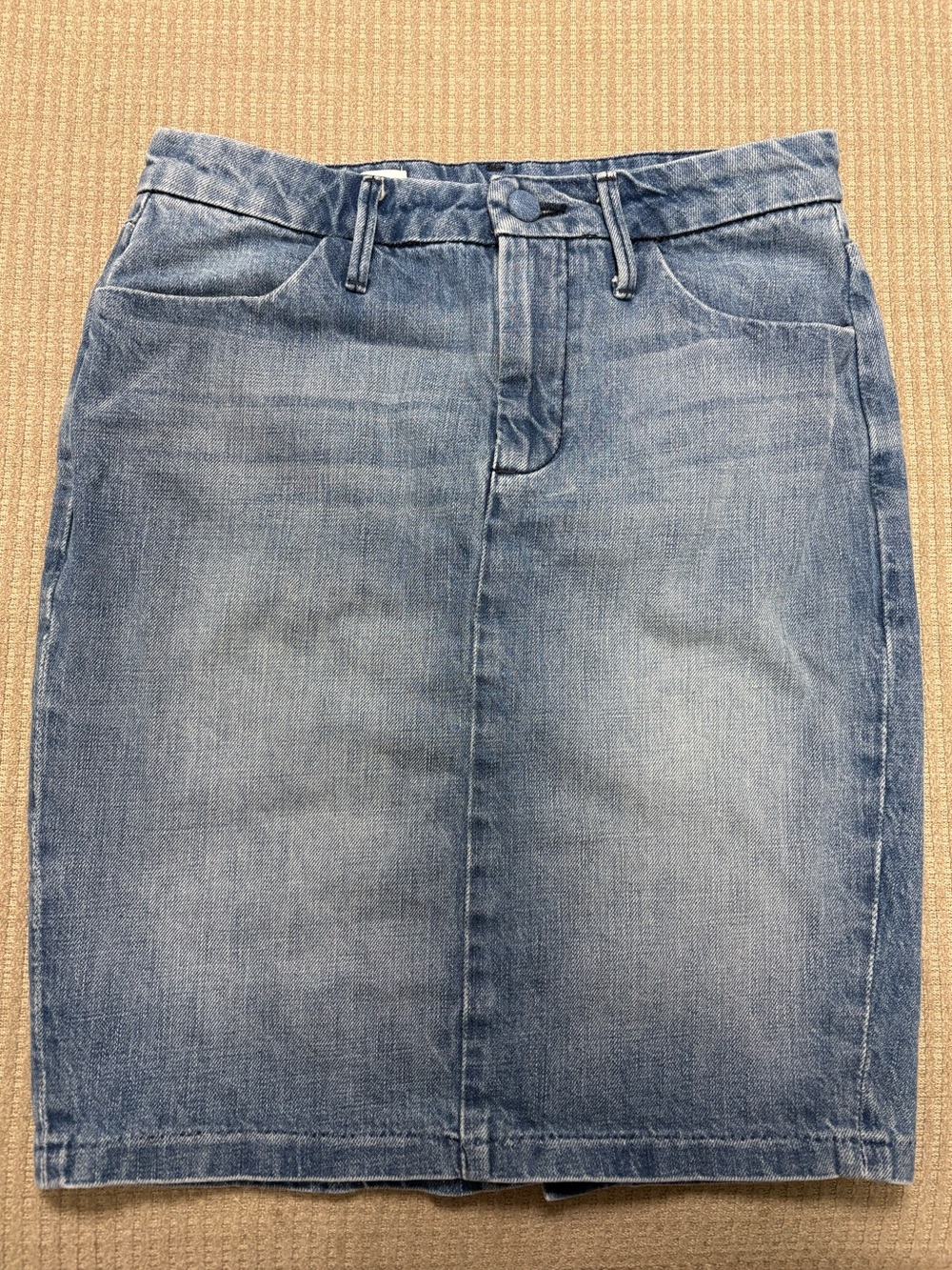 GAP Light Blue Denim Pencil Skirt